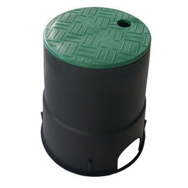 Plastikowe pudełko do nawadniania ogrodów z tworzywa sztucznego ABS Anty UV 6-calowy okrągły kształt